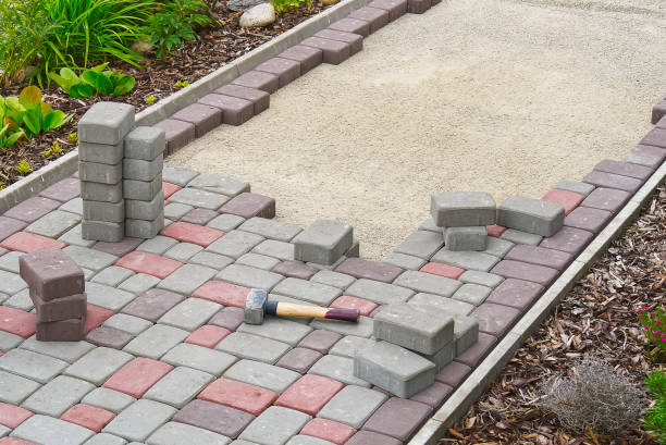 Residential Paver Driveway in Indianola, WA